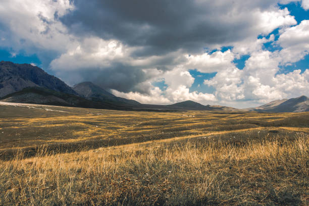 istock Abruzzo, plateau near Gran Sasso Mountain in summer 1160188599