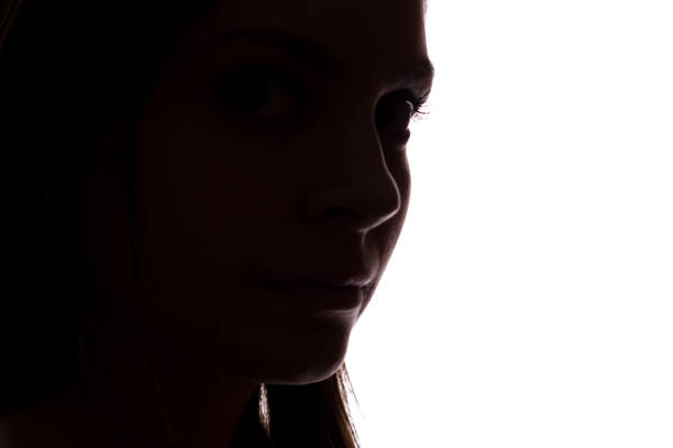istock Silhouette of a young woman 1160192165