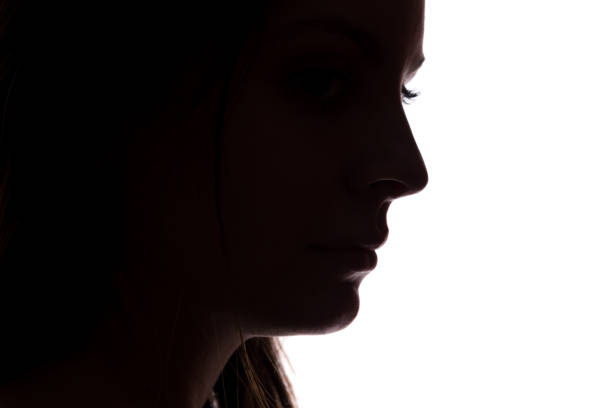 istock Silhouette of a young woman 1160192212