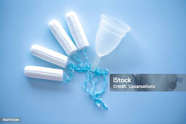 Menstrual Cup As An Alternative Solution To Tampons Stock Photo - Download Image Now