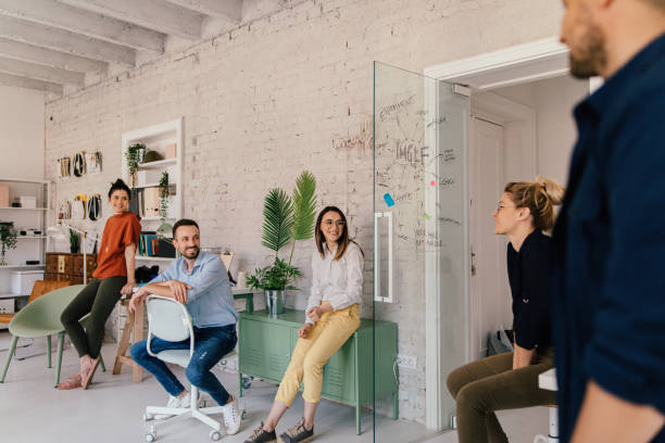 istock Young team working on their start-up business 1160193610