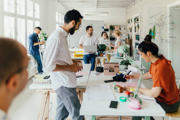 istock Young team working on their start-up business 1160195244