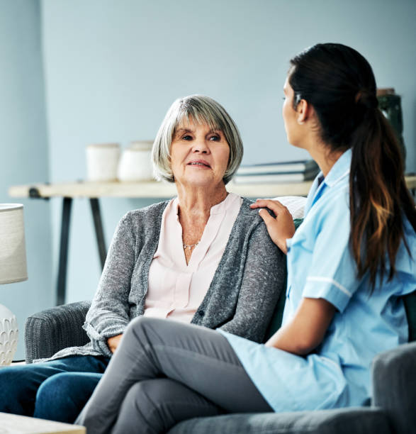 istock Whether you want to share a story or need help, I'm here 1160196435