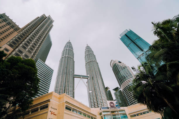 istock Below Petronas Towers in Kuala Lumpur, Malaysia 1160197772