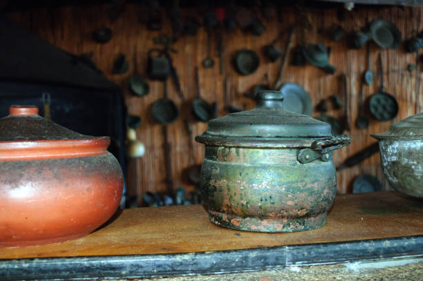 istock Vintage metal pot 1160199012
