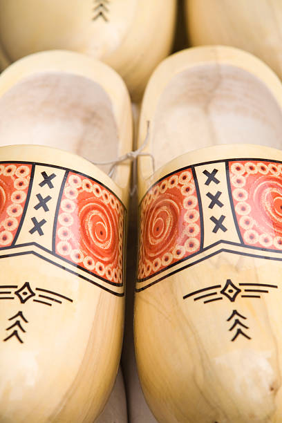 istock typical decorated wooden shoes from Holland 116020245