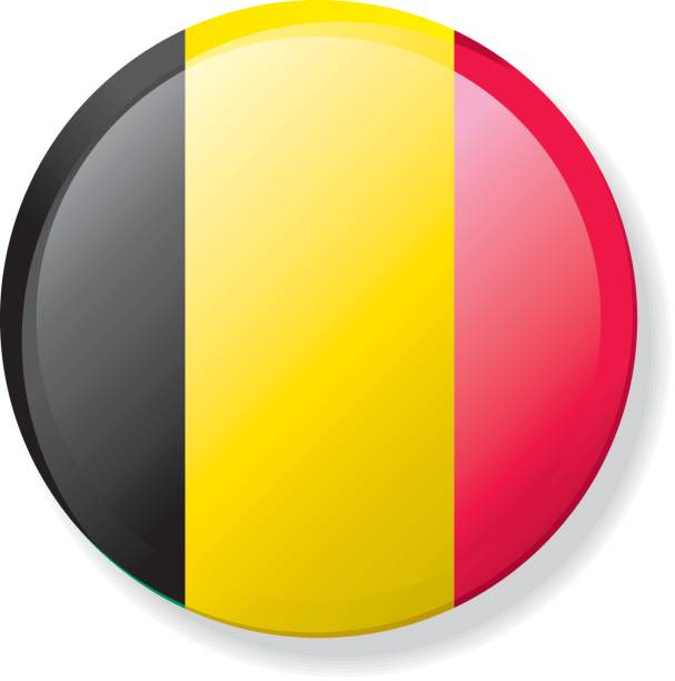 flag lapel button - belgium - 比利時國旗 幅插畫檔、美工圖案、卡通及圖標