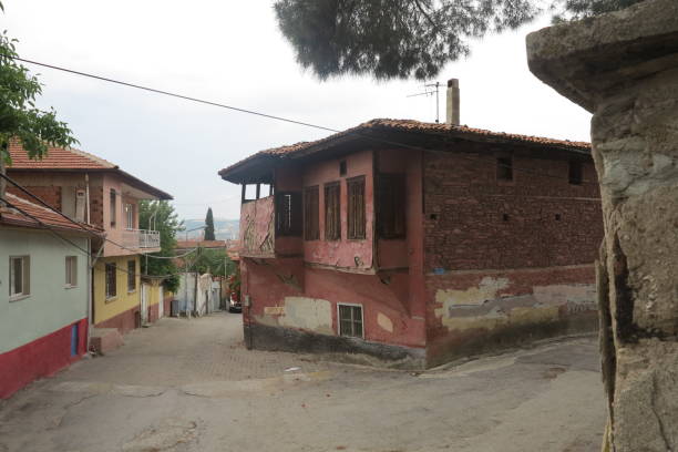 Historic homes rum Kula Manisa Turkey