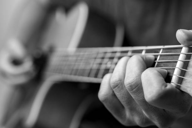 istock Musicians are playing acoustic guitar. 1160217714