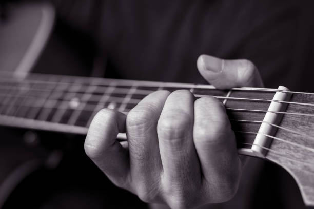 istock Musicians are playing acoustic guitar. 1160217717