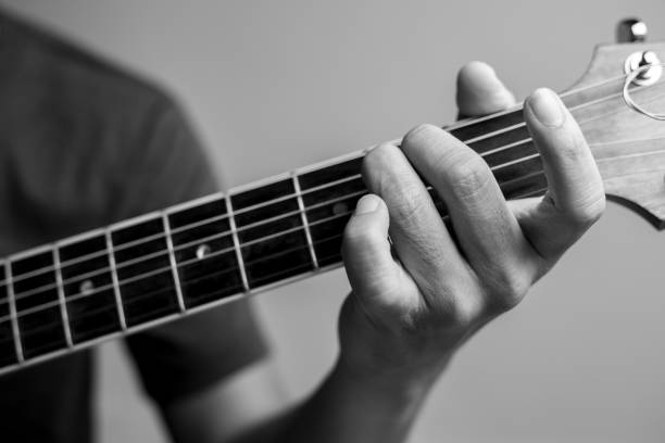 istock Musicians are catching guitar chords. 1160217719