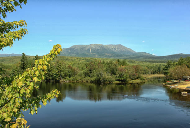 monte katahdin - mt katahdin fotografías e imágenes de stock