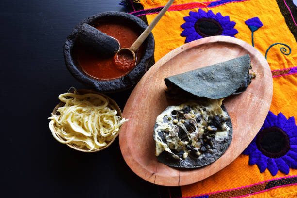 istock cheese quesadillas with huitlacoche 1160222367