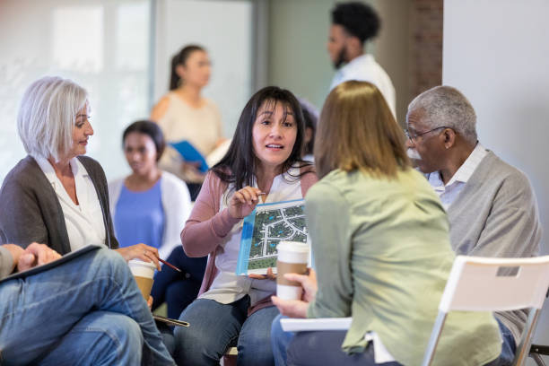 HOA representative discusses neighborhood improvements