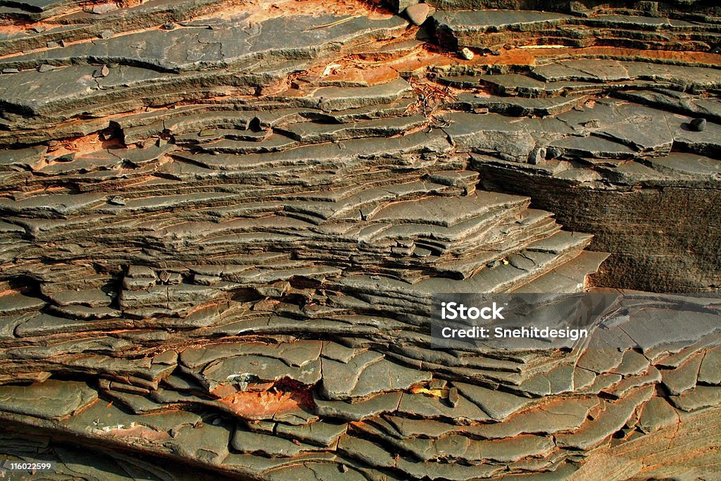 Layerd Rocks - Lizenzfrei Berg Stock-Foto