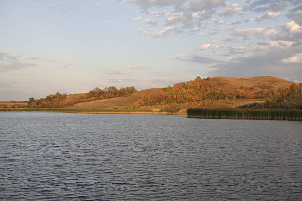 istock Lake and Trees in Fall colors 116022692