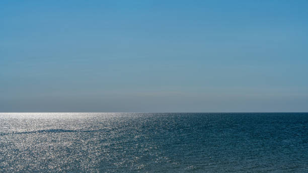 istock Blue Sea of ​​Azov at sunset 1160227004