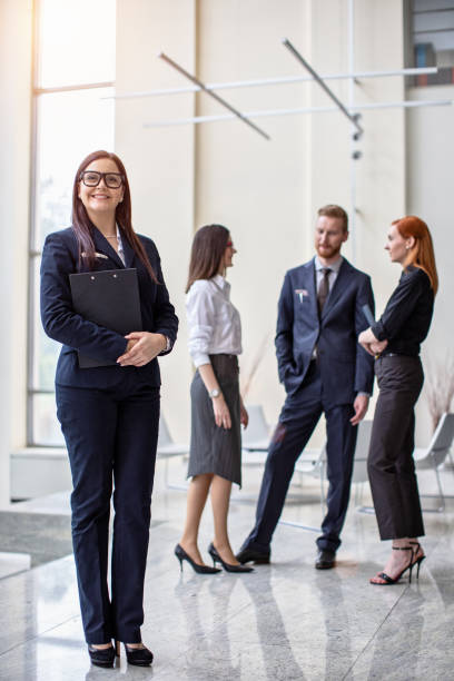 istock Business people at work-briefing 1160230004