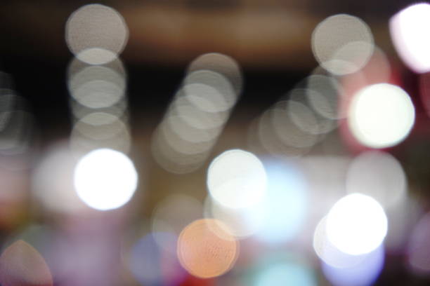istock Abstract shopping mall interior blur with bokeh 1160231721