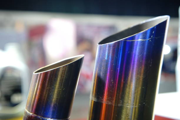 istock Exhaust Pipe with Exhaust from a Car 1160238682