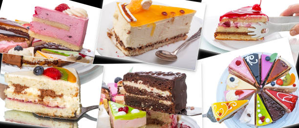 istock Various pieces of cake in the photo 1160242334