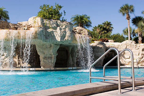 istock Luxury hotel swiming pool 116024271