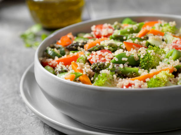 istock Quinoa Salad with a Herb Oil and Vinegar Dressing 1160249954