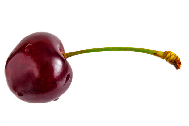 istock Cherry berry on a white background close-up. 1160252636