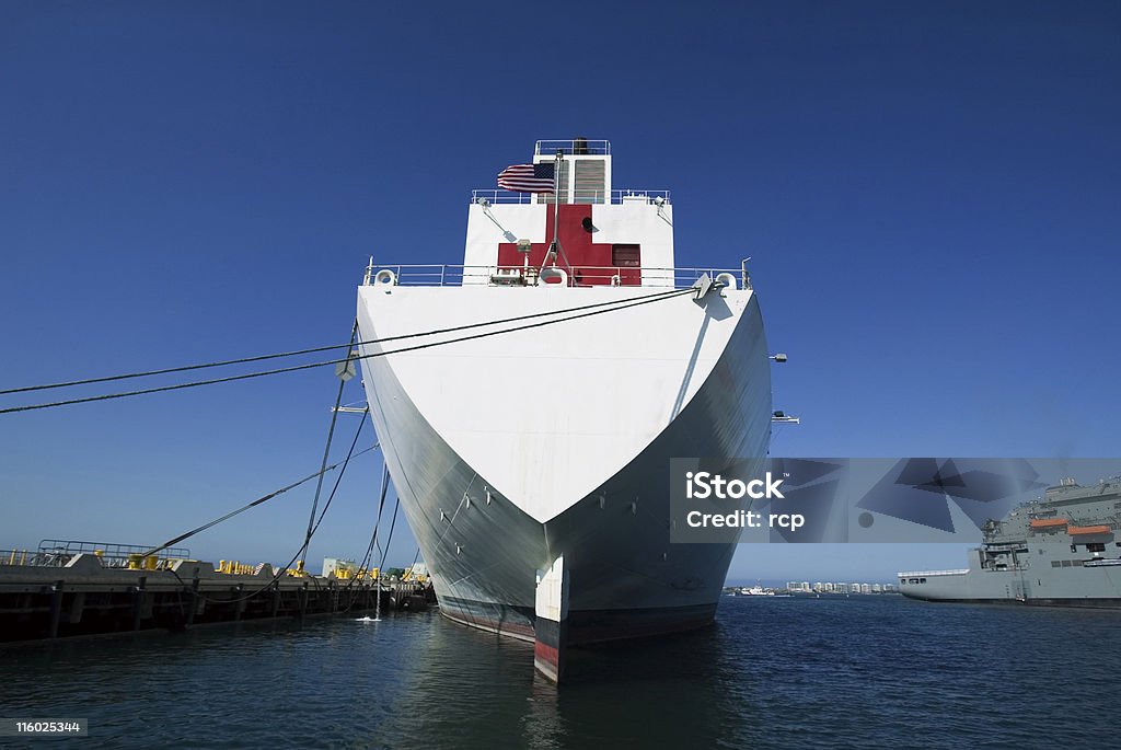 US Navy Hospital Ship US Navy Hospital Ship docked in San Diego. Ship Stock Photo