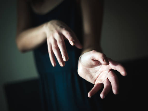 istock Women's hands outstretched to you 1160255023