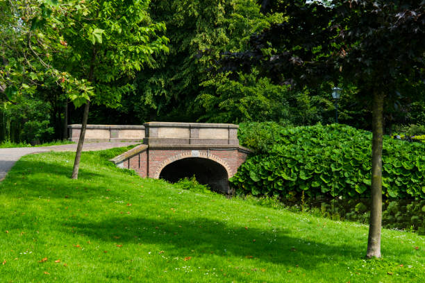 public park called Stadspark. Kampen, Holland
