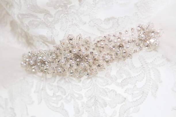 istock Wedding dress belt 1160259591