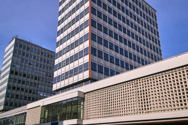 istock Fragments of modern office buildings 1160259645