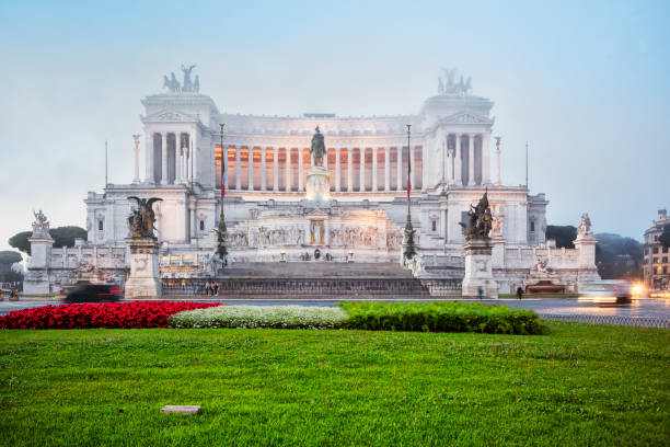Victor Emmanuel II monument in Rome, Italy