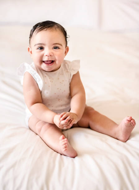 istock Beautiful baby girl 1160268554