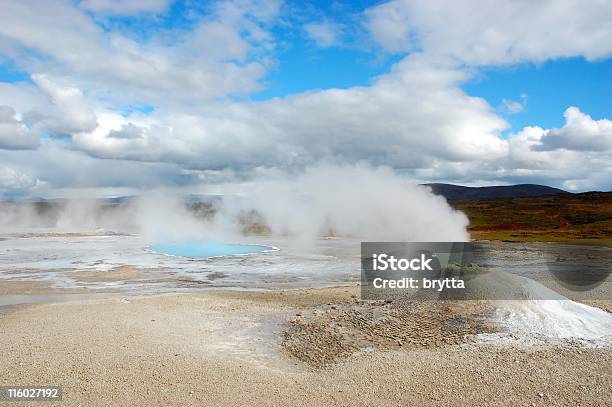 Геотермальная Поле Hveravellir — стоковые фотографии и другие картинки Fumarole - Fumarole, Hveravelir, North Iceland