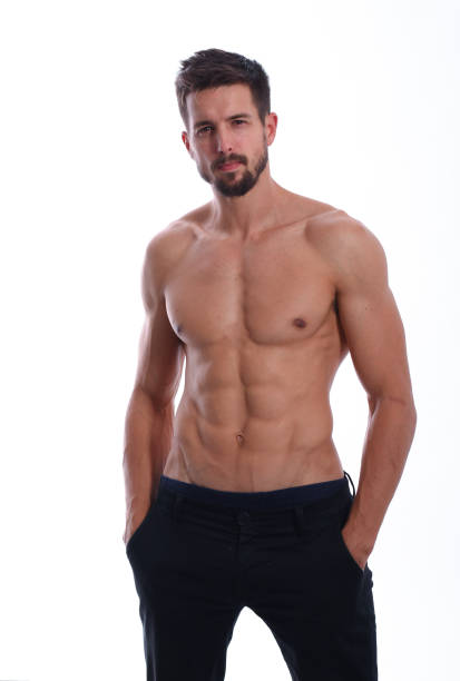 istock Shirtless Fitness model 1160273415