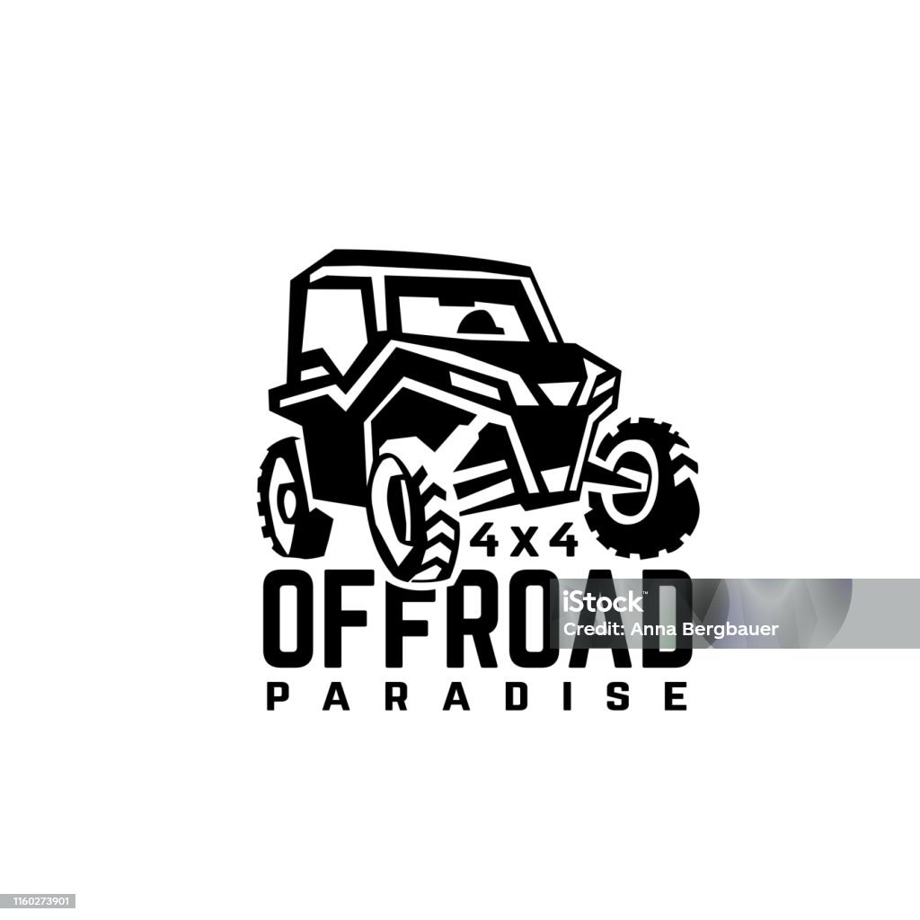 Imagem de logotipo Off-Road - Vetor de Veículo todo-terreno royalty-free