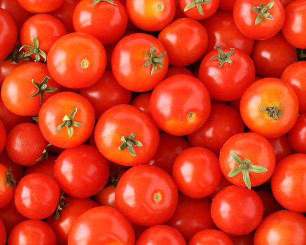 Cherry tomatoes stock photo