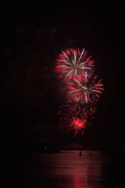 istock Fireworks display over Long Beach Los Alamitos celebrating Independence Day 1160294003