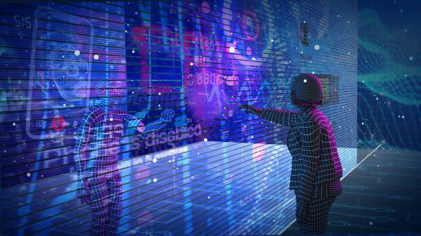 istock artificial woman interacting social networks 1160297069