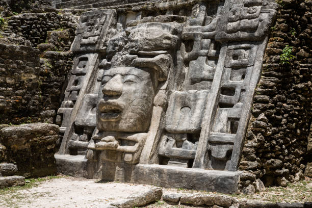istock Ancient Ruins Mayan Temple Hidden In The Jungle 1160304155