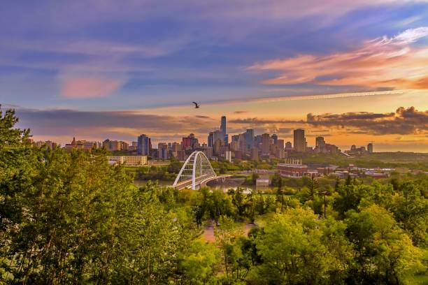 istock Vibrant Edmonton Summer Skyline 1160316509