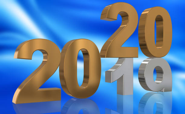 istock 3D Render Turn of the Year 2019-2020 1160337963