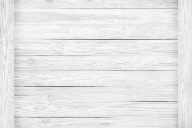 istock Wood pine plank white texture , wood background 1160339968