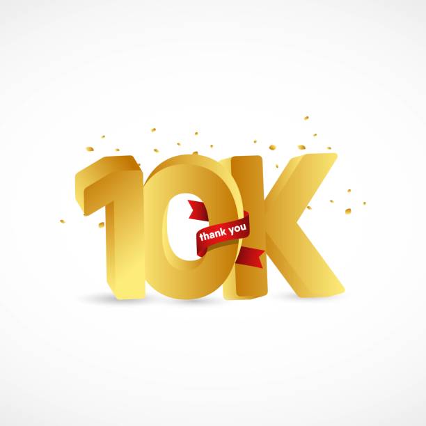 istock Thank you 10k vector template. Design for celebration, greeting cards or print. 1160340110