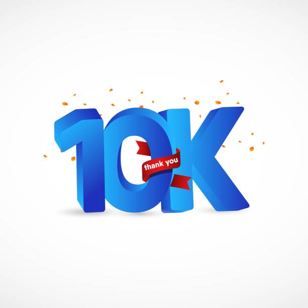 istock Thank you 10k vector template. Design for celebration, greeting cards or print. 1160340804