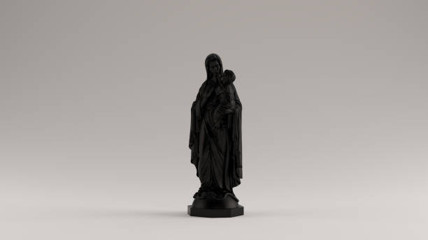 istock Blue Mary an Child Statue 1160342188