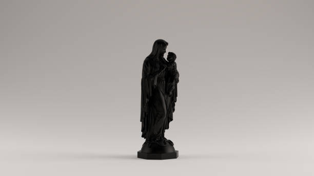 istock Blue Mary an Child Statue 1160342254