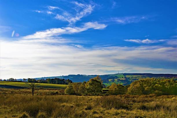 istock Longshaw moorland landscape, Grindleford, Derbyshire, England 1160342332